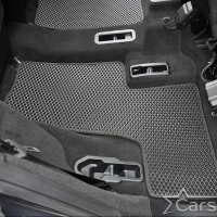 Коврики текстильные на Mercedes-Benz GLS-klasse I X166 3 ряда (2015-2019)