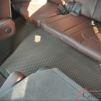 Коврики текстильные на Chevrolet Tahoe IV 3 ряда (2014->)
