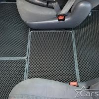 Коврики текстильные на Volkswagen Sharan I 3 ряда (1995-2010)