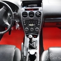 Коврики текстильные на Mazda 6 I GG 4wd (2002-2007)