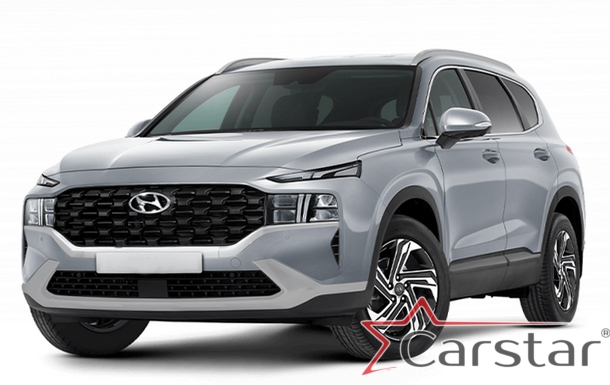Текстильные коврики для Hyundai Santa Fe IV рестайл (2020->)