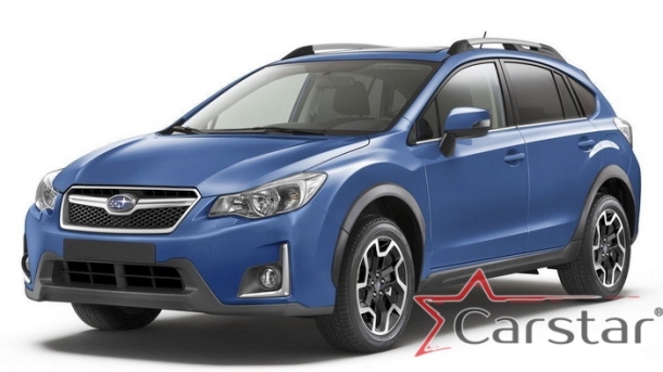 Двухслойные коврики EVA для Subaru XV I (2011-2017) 