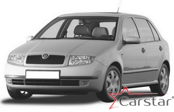 Автомобильные коврики EVA 3D для Skoda Fabia I (1999-2007)