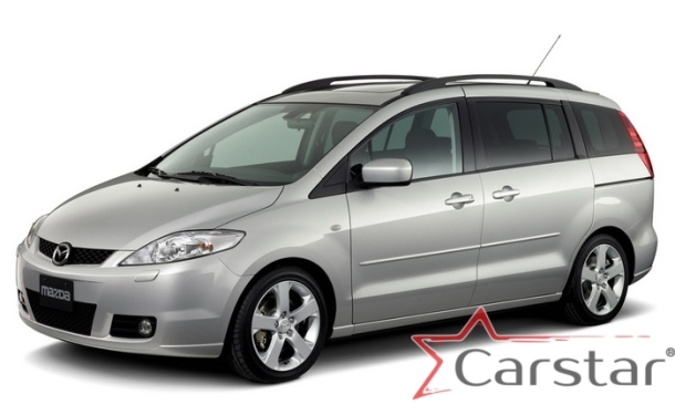 Автомобильные коврики EVA 3D для Mazda 5 I 3 ряда (2005-2010)
