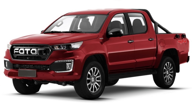 Автомобильные коврики EVA 3D для Foton Tunland G7 (2019->)